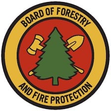 Board of Forestry and Fire prevention Logo